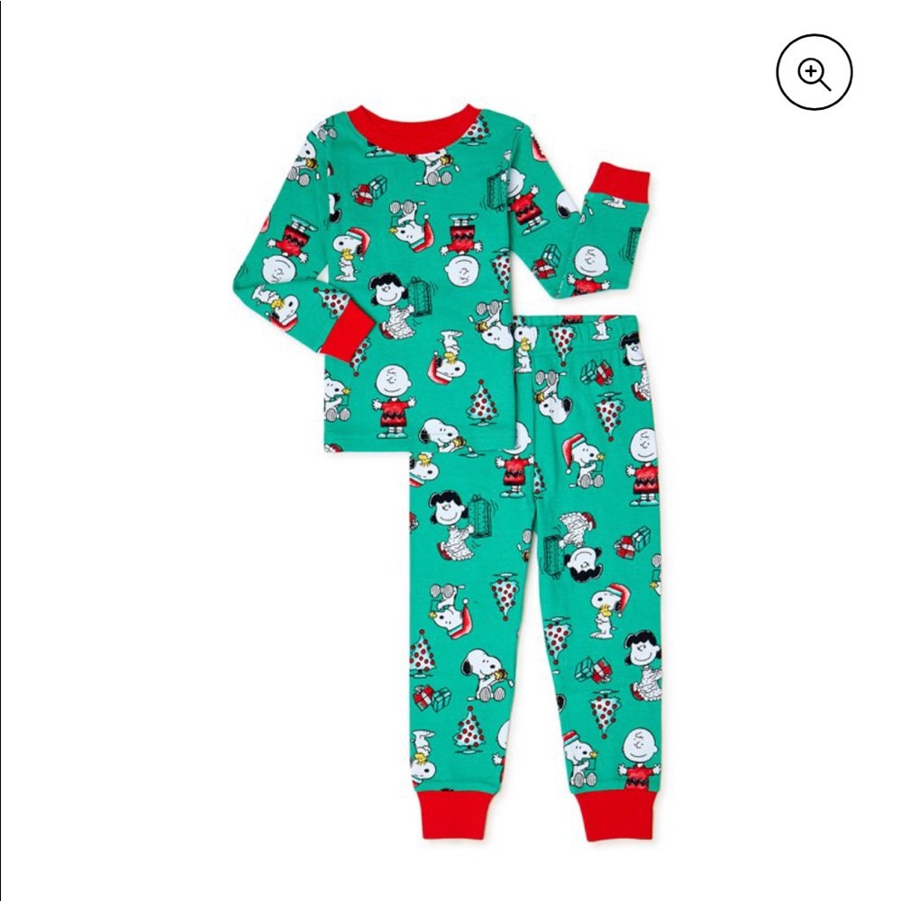 Peanuts Christmas pajamas
